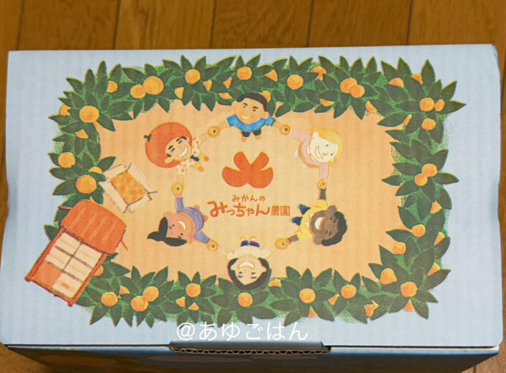 みっちゃん農園のみかん箱